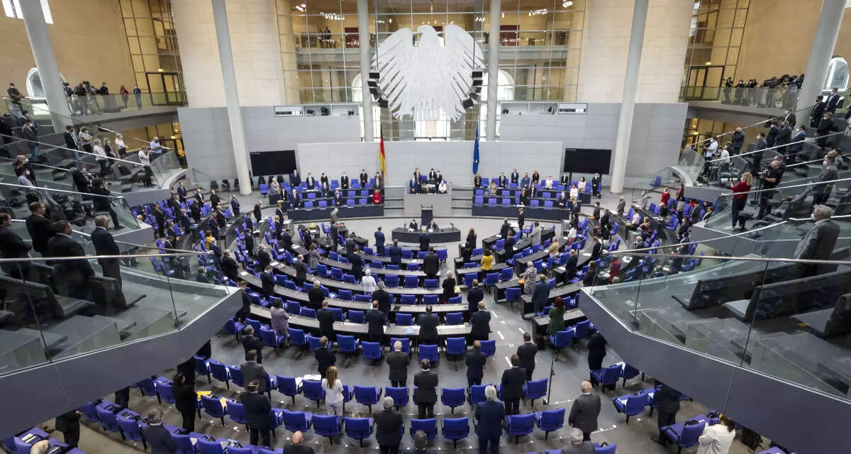 Sitzung des Deutschen Bundestages im Plenarsaal. Foto: © Deutscher Bundestag / Thomas Köhler / photothek.net 