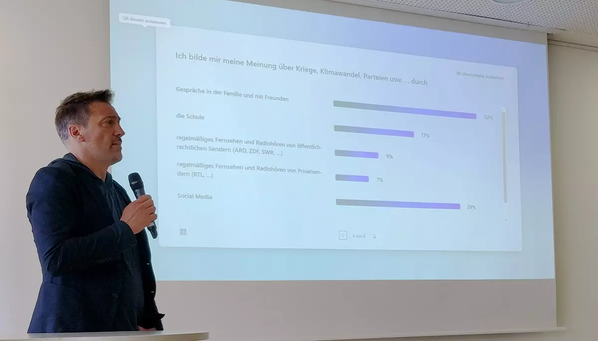 ZDF-Journalist Marcus Niehaves Folie: Ich bilde mir meine Meinung zu politischen Themen durch... (Foto: LpB)